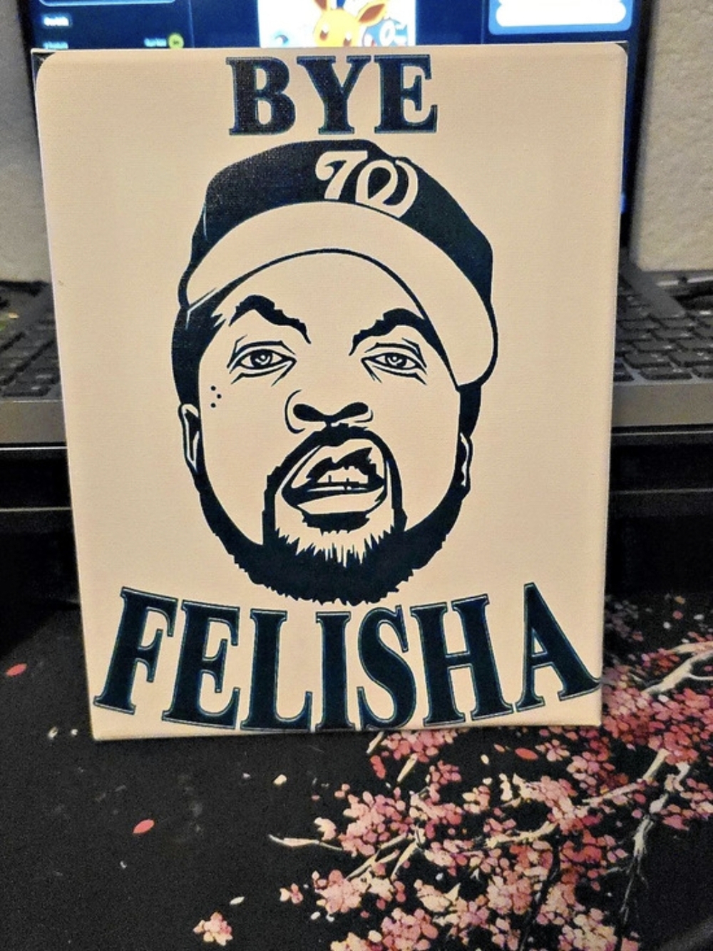 BYE FELISHA Canvas Art Print